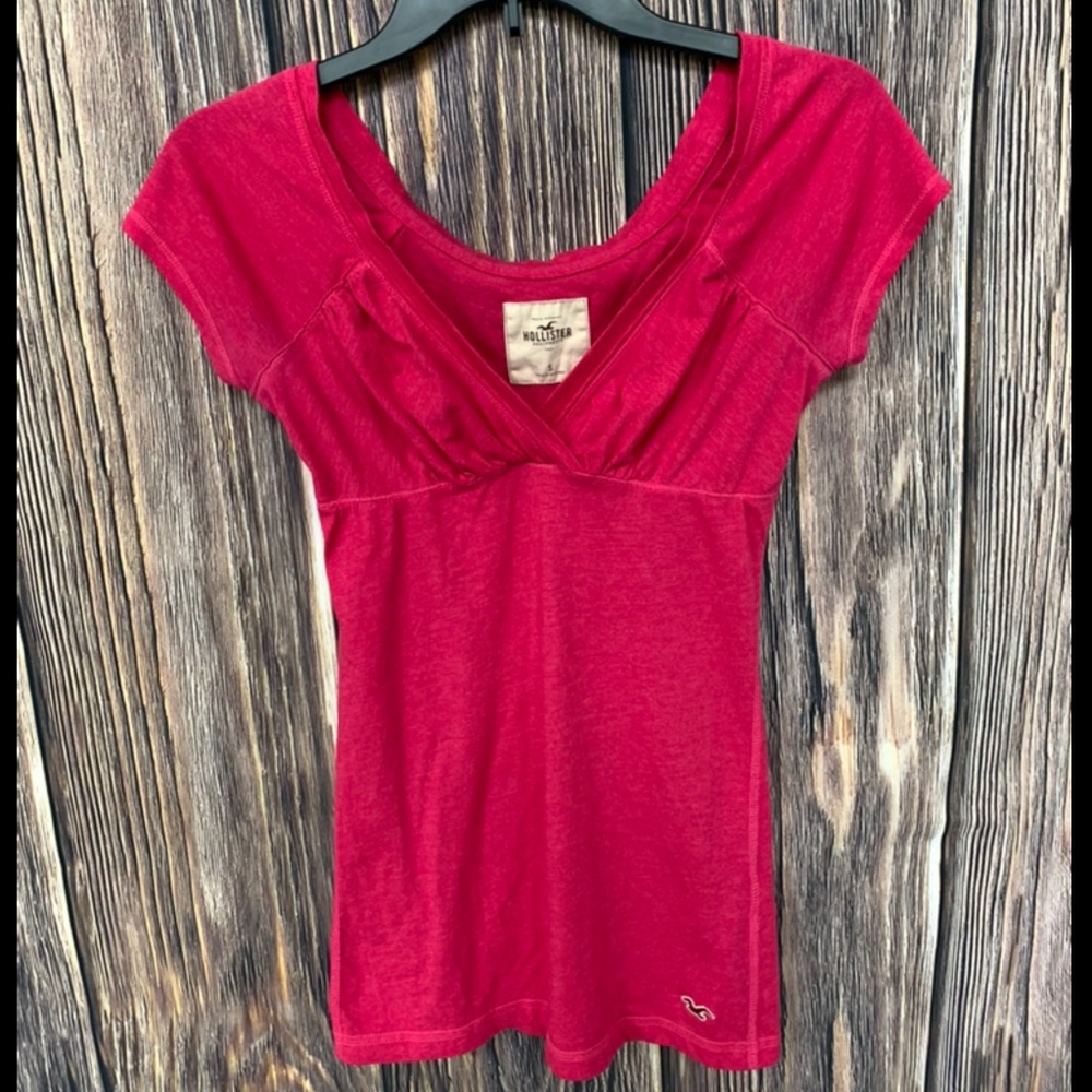 Pink Hollister Shirt